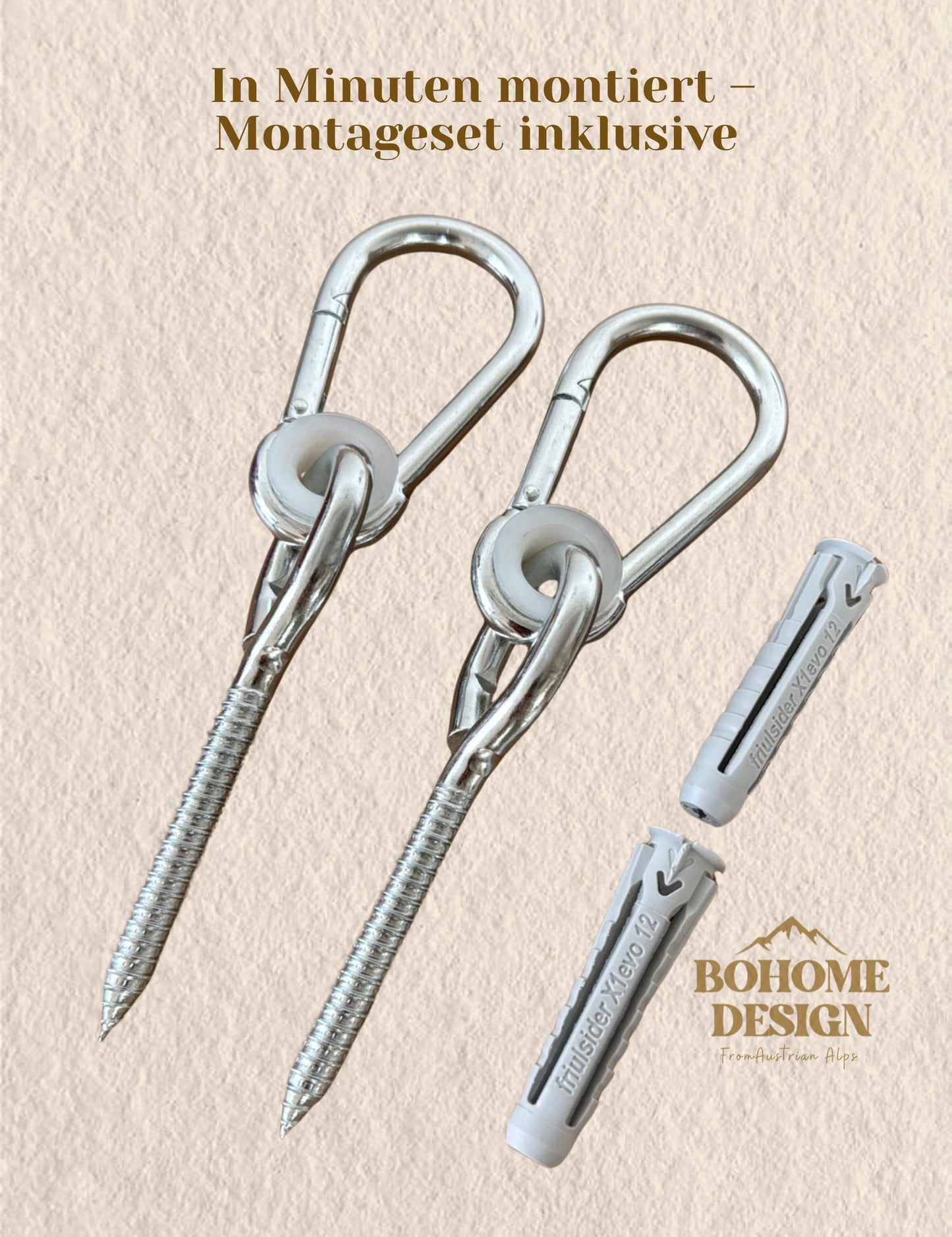 Premium Nougat Swing - Handcrafted Swing