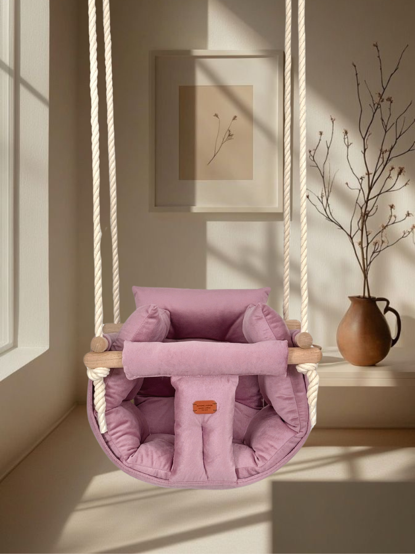 Premium Fairy Pink Swing - Handmade Swing