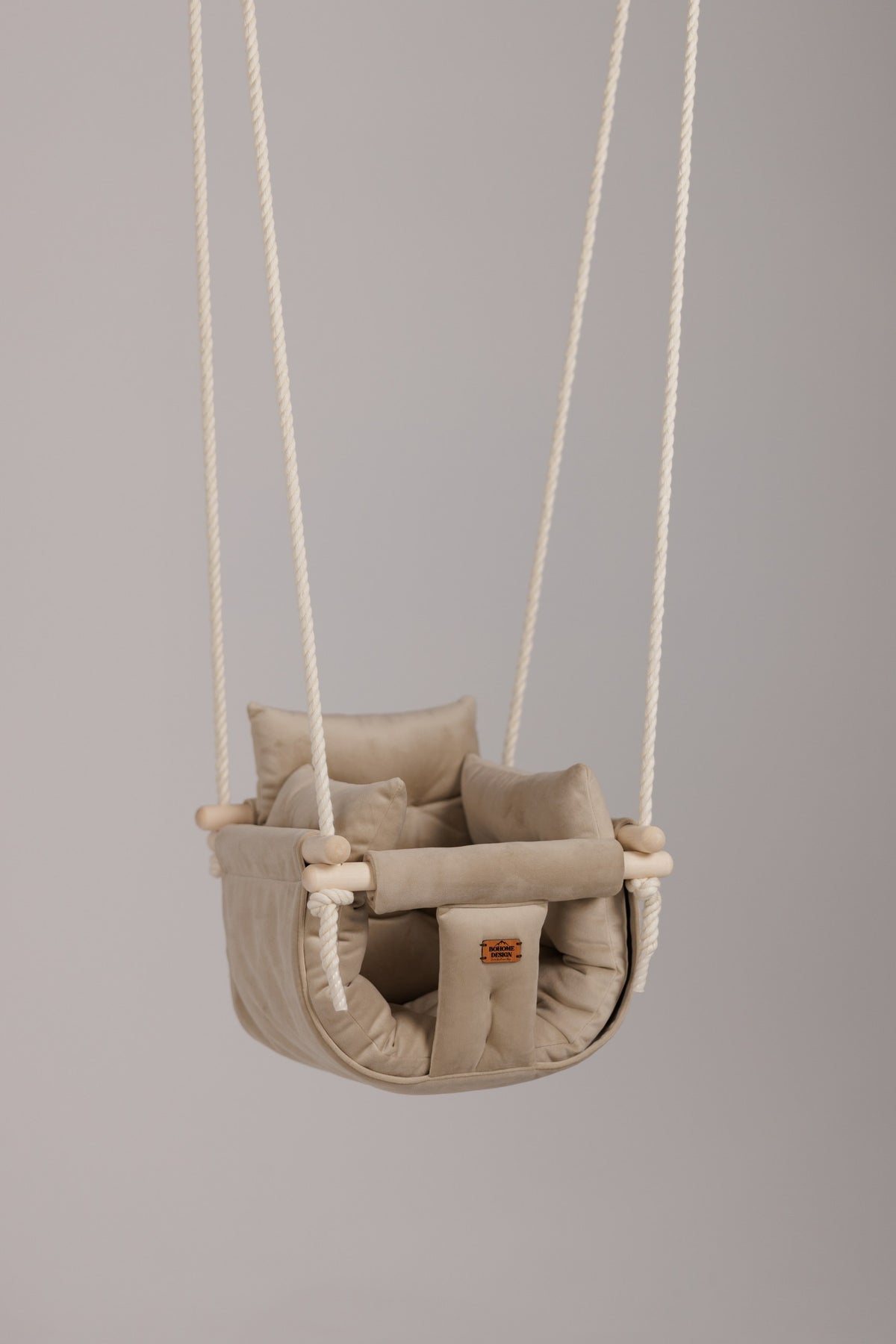 Premium Cappuccino White Swing - Handmade Swing