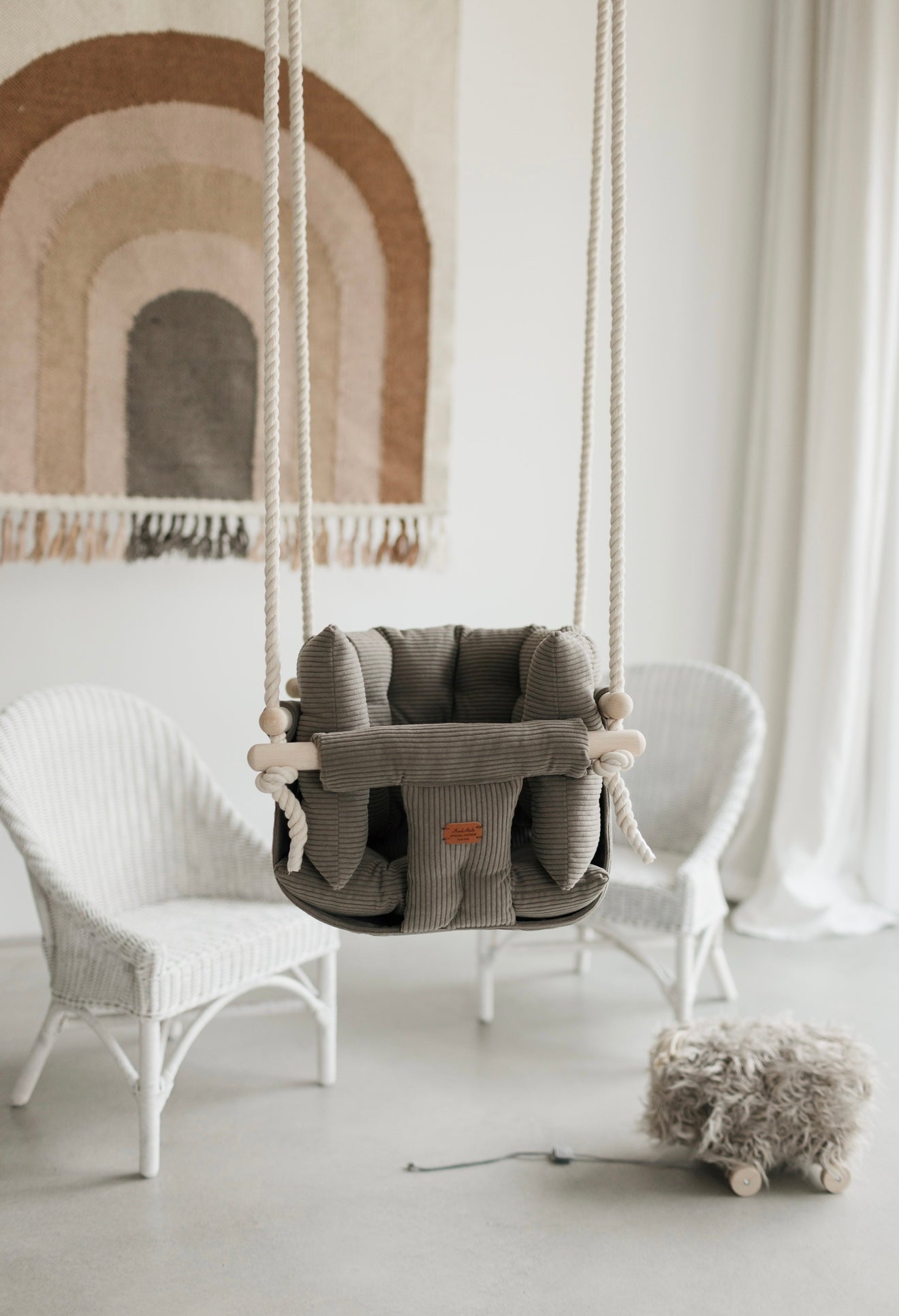 Premium Nougat Swing - Handcrafted Swing