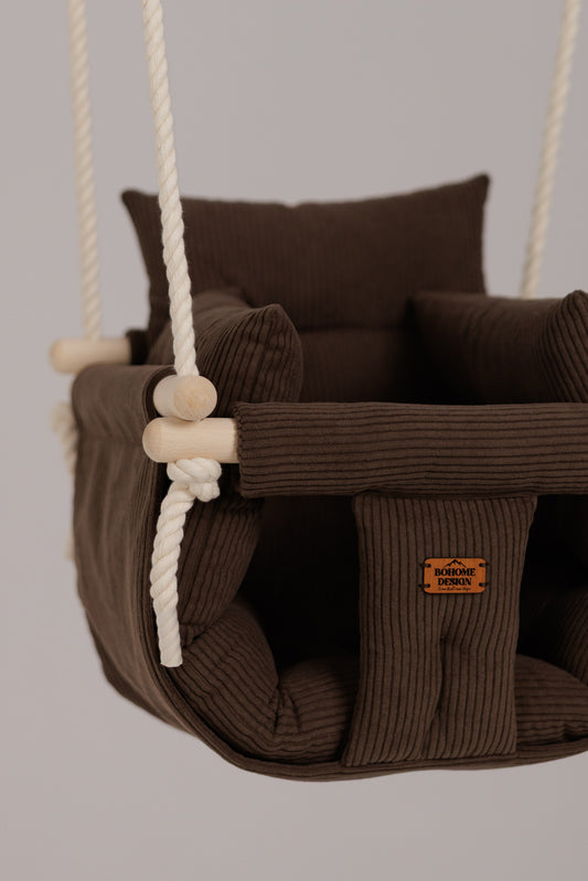 Premium Nougat Brown Schaukel