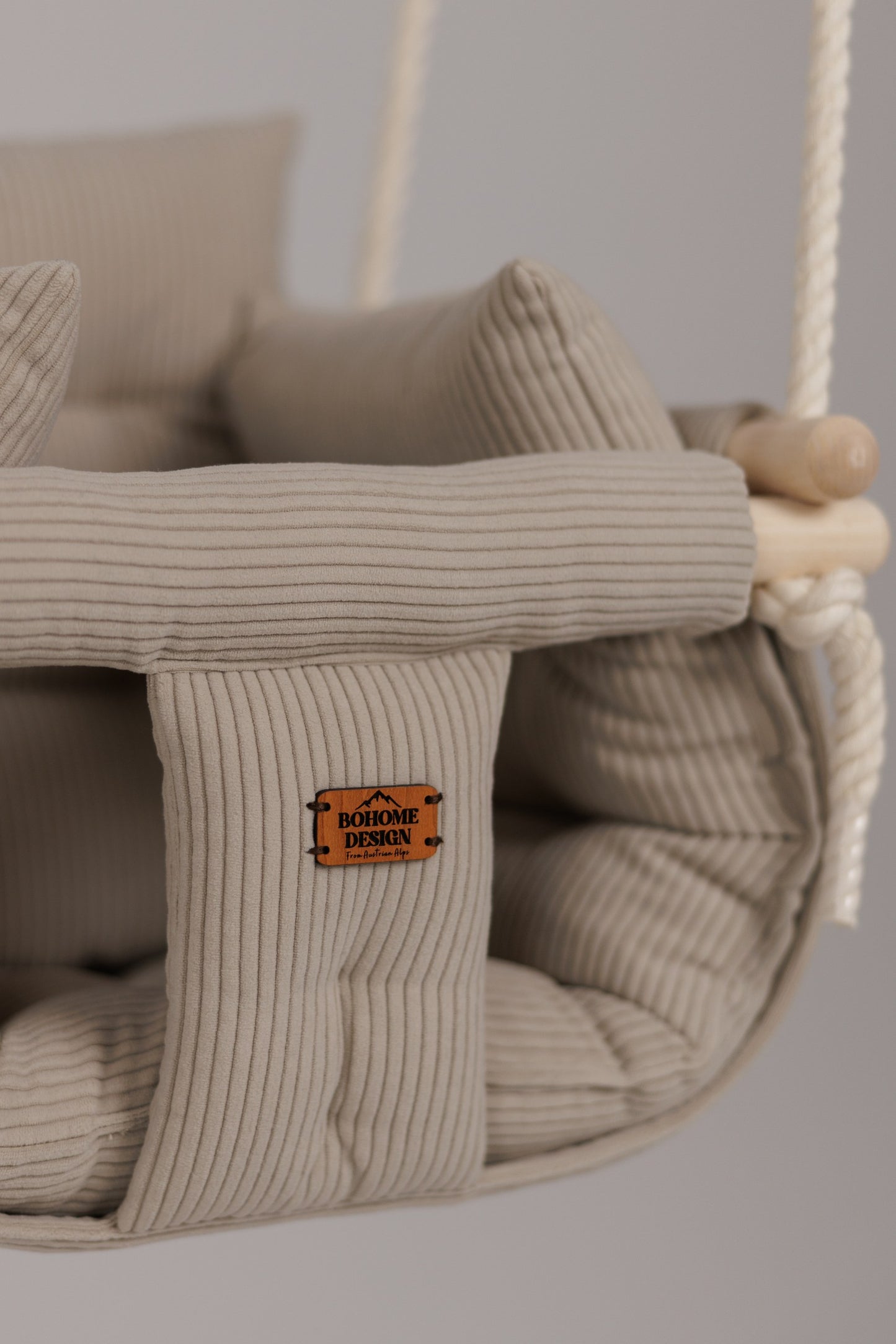 Premium Nougat Latte Swing - Handmade Swing