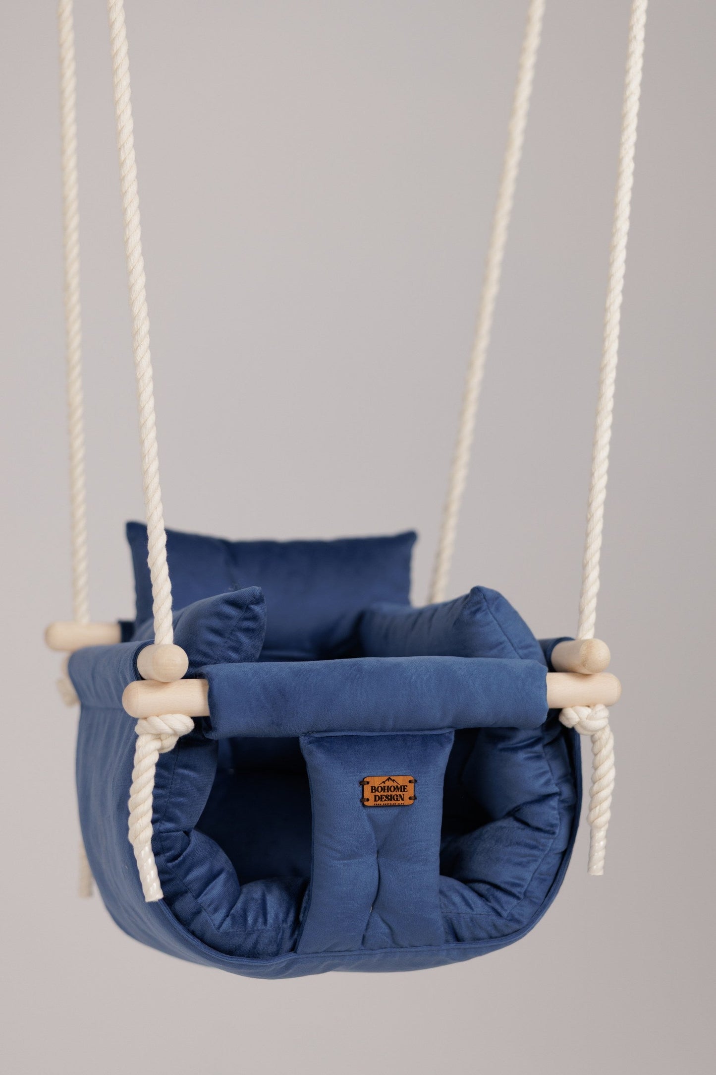 Premium Ocean Blue Swing - Handcrafted Swing